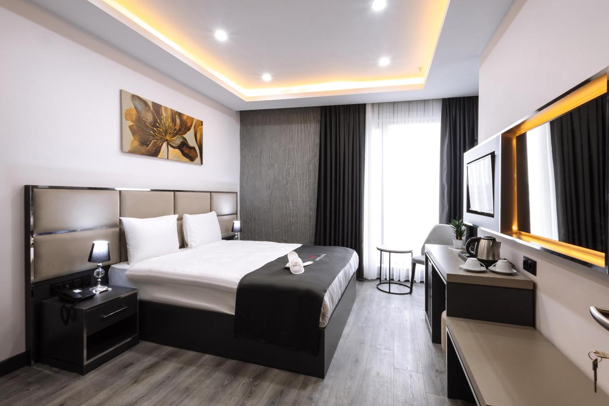 Meyzi Hotel Istanboel Buitenkant foto